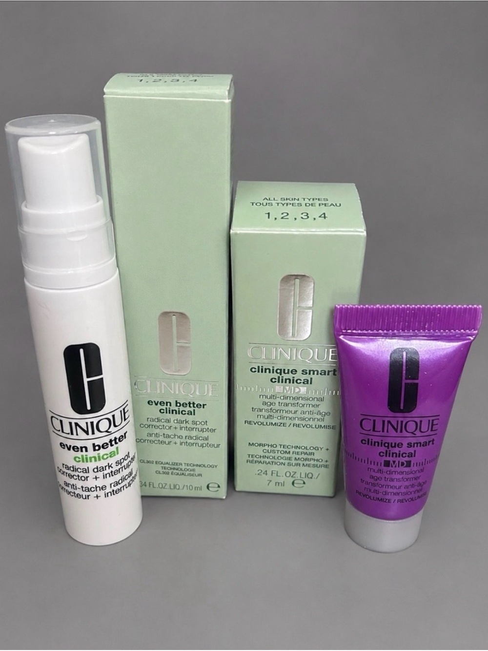 Clinique Even Better Clinical Dark Spot Corrector 10ml + Smart Clinical MD 7ml